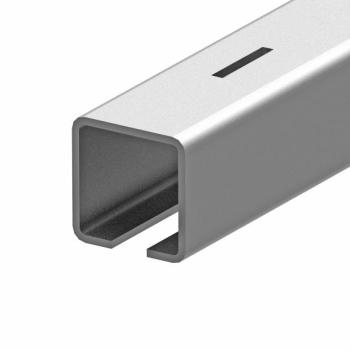 Preview: Eisenlaufschiene Zn, 78x78x3,5mm, L7m