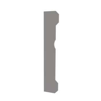Preview: Wicket/gate end stop 270x50x3mm, INOX