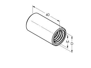 Preview: A-DIN 6334V M12x40-A2