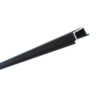 Preview: Hliníková krycia lišta na stĺpik 1850mm antracit