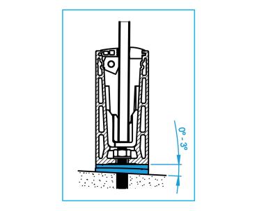 Washer - adjustable angle