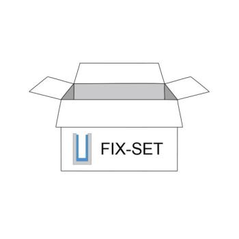 Preview: Dichtung für Aluprofil für Ganzglasgeländer