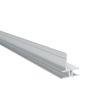 Preview: Aluminium-Zaunadapter für Füllungen 20/18/16/14 - 6000mm