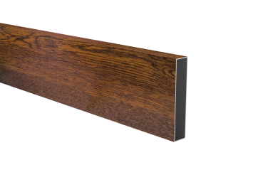 Preview: Aluminiumzaunfüllung 20x100x1,1-6000mm dunkle Nuss