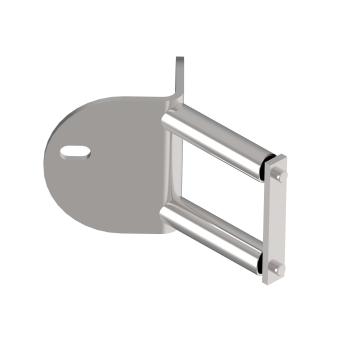 Glasgeländer vorgesetzt Edelstahl Geländer Konfigurator Komplett Wandmontage Treppen Balkongeländer Glasklemmen Balkon V2A