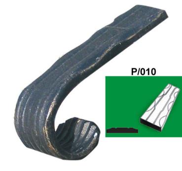 Preview: Zierelement - Handlauf Volute h50, L85mm, P/010-40