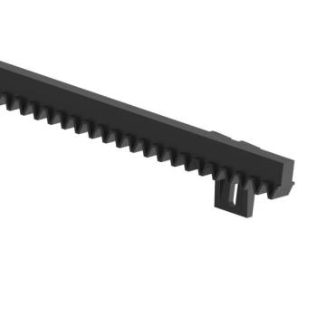 Kunststoffzahnstage mit Stahlkern, PVC+Fe,light,27