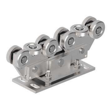 Preview: 10-rädriger Laufwagen für selbsttragenden Tor Zn,