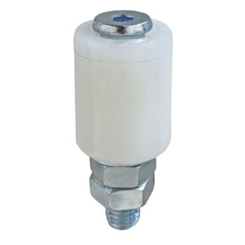 Preview: Nylon-Führungsrolle Zn, D42mm, white