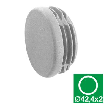 Preview: Endkappe für Handlauf PVC, D42,4x2mm