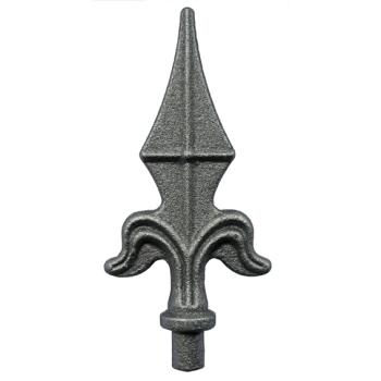 Preview: Geschmiedete Zierspitze h130mm