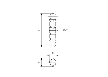 Halseisenband verziert D25, L130mm