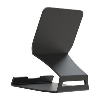 Händy-Ständer Kochbuchständer aus Metall Tablet Smartphone Bücher Unterlage Telefonständer SCHWARZ / FONART