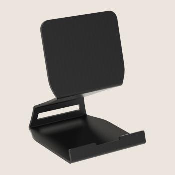 Händy-Ständer Kochbuchständer aus Metall Tablet Smartphone Bücher Unterlage Telefonständer SCHWARZ / FONART