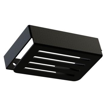 Seifenschale Bad Seife Toilette Badezimmer Hand Waschen WC Edelstahl SCHWARZ / CLARTE