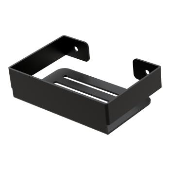 Seifenschale Bad Seife Toilette Badezimmer Hand Waschen WC Edelstahl SCHWARZ / CLARTE