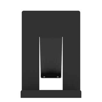 Preview: Händy-Ständer Kochbuchständer aus Metall Tablet Smartphone Bücher Unterlage Telefonständer SCHWARZ / COOKBOOK