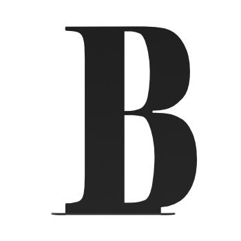 Preview: Buchstütze Bücherhalter Design Ständer Bücherregal Bookends Buch für Zuhause Stütze Büro Geschenk SCHWARZ / BOOK 2