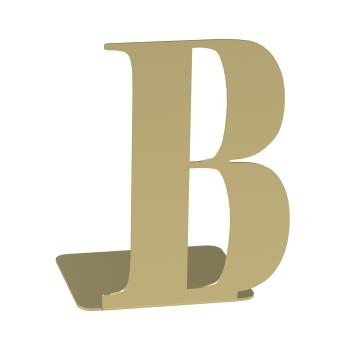 Buchstütze Bücherhalter Design Ständer Bücherregal Bookends Buch für Zuhause Stütze Büro Geschenk GOLD / BOOK 2