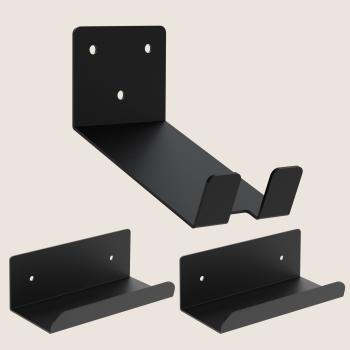 Fahrradhalter Halterung für Fahrrad Aufhänger Fahrradaufhänger Wand-Fahrradhalter Stahl SCHWARZ / ECORIDE