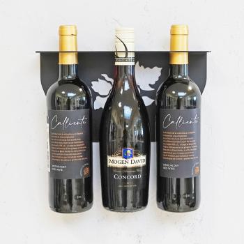 Preview: Weinflaschenhalter Dekoration Weinflasche Küche Wein Organizer Regal Flaschenbehälter Geschenk / PORTO TWO