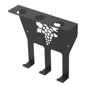 Preview: Weinflaschenhalter Dekoration Weinflasche Küche Wein Organizer Regal Flaschenbehälter Geschenk / PORTO TWO