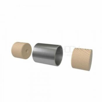 Holz Edelstahl Loft Industrial Geländer Schwarz Teile Handlauf Pfosten Eiche