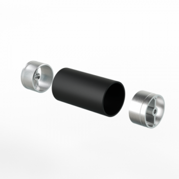 Holz Edelstahl Loft Industrial Geländer Schwarz Teile Handlauf Pfosten Eiche