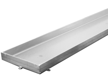 Duschrinne Bodenablauf Ablaufrinne Duschablauf Edelstahl Boden Ablauf Rinne mit Blende und Siphon Bridge