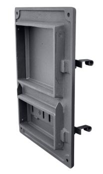 Gusseiserne Küchentür Dpk8wr 375x275 mit Verglasung, H1632