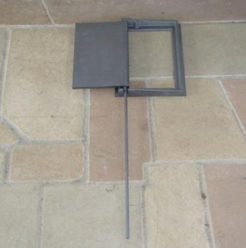 Gusseisen L4 Schwenkbares Luftschieber, H2704