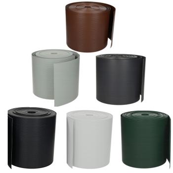PVC Premium Sichtschutz Streifen Zaunblende Doppelstabmatte Zaunfolie 1200g/m²