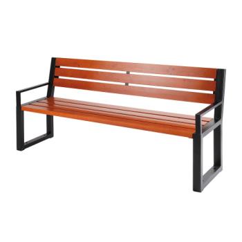 Parkbank Gartenbank Gestell Gusseisen Massivholz Fichte Wetterfest Gartenmöbel