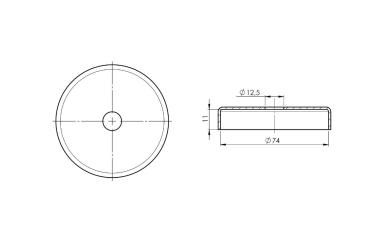 Geländerzubehör Rundrohre Flansch Rohrverbinder Handlaufhalter Endkappen V2A