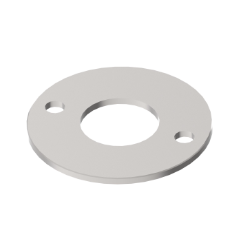 Ankerplatte Bodenflansch Ronde Bodenplatte Abdeckrosette Geländerbau Platte V2A