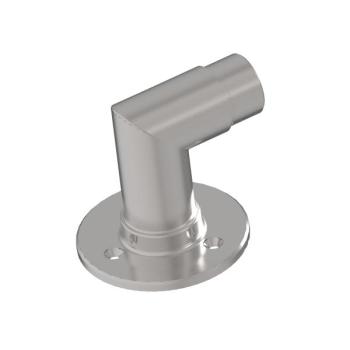 Edelstahl Geländer Handlauf Verbinder Steckfitting Bogen Rohrverbinder Endkappe