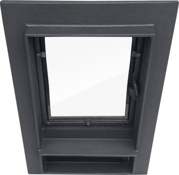 Revisionstür Backofentür Ofentür aus Gusseisen Räucherei Gußeisen Räuchereitür