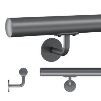 GPS-242 Wandhandlauf Anthrazit Hauptansicht