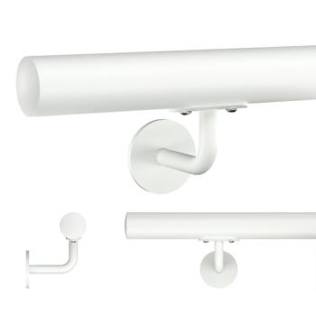 GPS-242 Wandhandlauf Weiss Hauptansicht