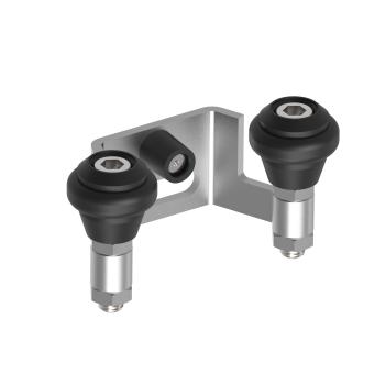 Preview: Auflageschuh für Tor, Zn, profile 60mm,