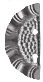 Schlossplatte – links 265x125, t1,2, d19, 85mm