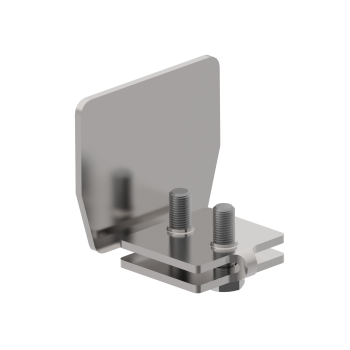 Preview: Endkappe für Laufschiene ohne Rad Zn, profile 94x8