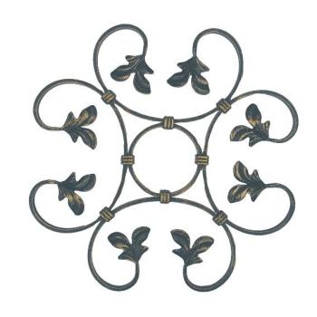 Zierornament 400x400, 12x6mm