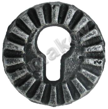Schlossplatte cast iron, D68mm