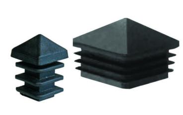 Preview: Pfostendeckel - PVC 40x40mm-PVC