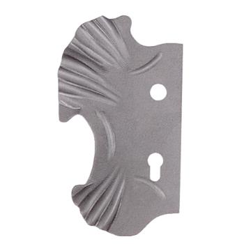 Preview: Schlossplatte – links 285x160, t2, d20, 90mm