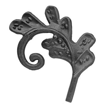 Zierblatt - links h140, b95, t5mm