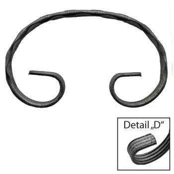 Preview: Zierelement 120x75, P/030-10x4mm