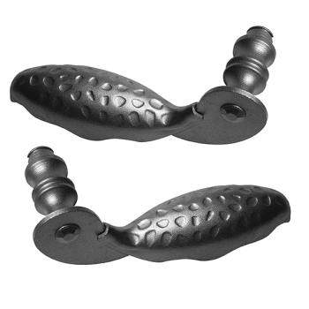 Ziertürdrücker L150, C40, D19mm, Fe