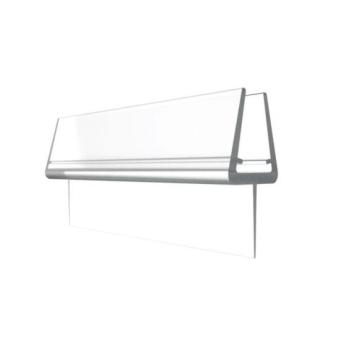Dichtungsleiste unten - für Glastür